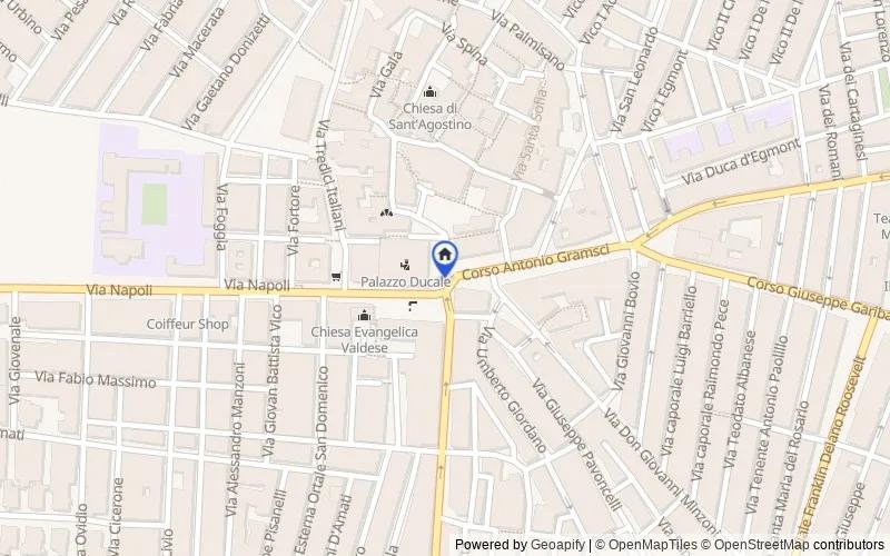 Mapa de la zona: Strada Comunale Santo Stefano km 1,2, Cerignola, Foggia