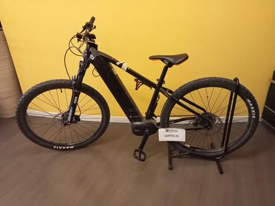 BICICLETTA MOUNTAIN BIKE elettrica nera, marca XP, mod. X-RIDE