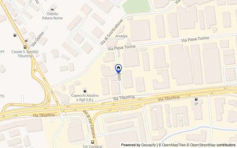 Mappa della zona: VIA VISSO, 00156, Roma, Roma