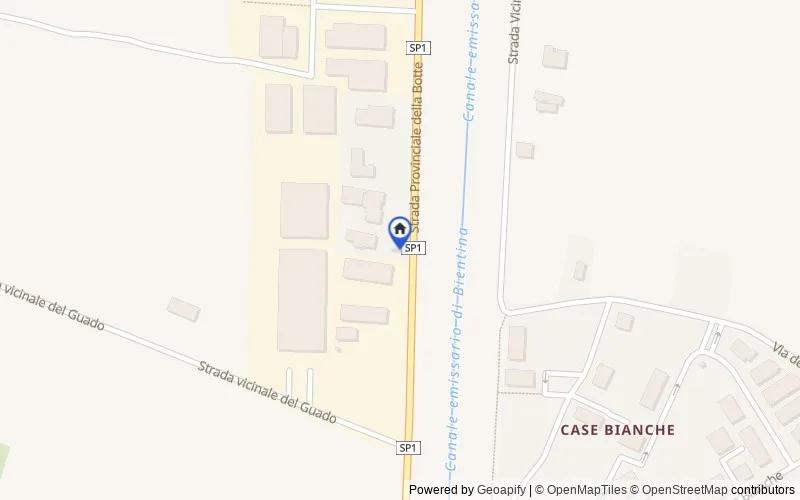 Mappa della zona: Via della Botte, 61, 56012 La Botte PI, Italia, Calcinaia, Pisa