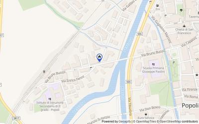 Mappa della zona: Via Bruno Buozzi, 12, 65026 Popoli PE, Italia, Popoli, Pescara