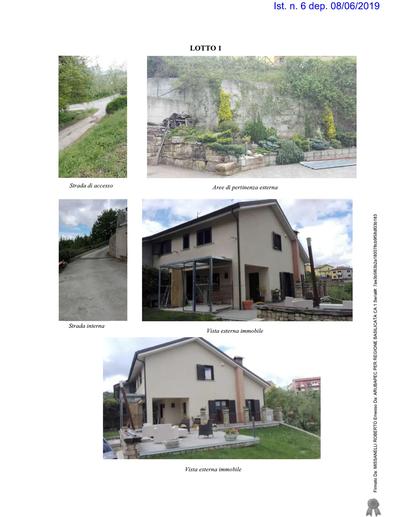 ABITAZIONE in villa con corte pertinenziale alla c.da Villafranca (oggi Strada comunale di Pantano 1/A)