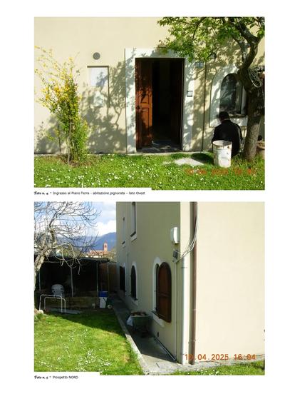 App.to consistenza catastale di vani 9, la superficie calpestabile è di mq 118,00 ca. – l’appartamento si compone di: ingresso, ampio salone, soggiorno con caminetto, cucina corridoio che disimpegna due camere matrimoniali di cui una con bagno, cameretta, bagno e ripostiglio, altezza vani ml. 2,60. L’abitazione dispone di un piano sottotetto di soffitte di mq. 53 ca. e di un garage 