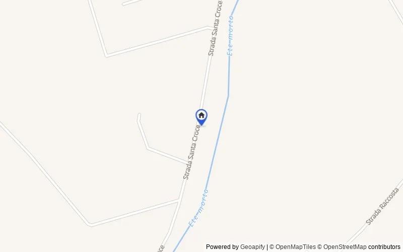 Mapa de la zona: Strada Santa Croce,  N. 3918 63811 Sant'Elpidio a Mare FM, Italia, 63811, Sant'Elpidio a Mare, Fermo