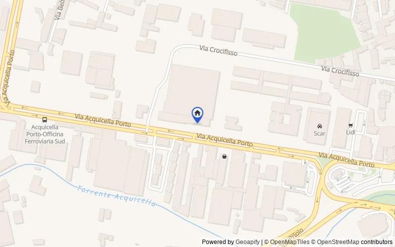 Mappa della zona: Via Acquicella Porto, 30, 95121 Catania CT, Italia, Catania, Catania
