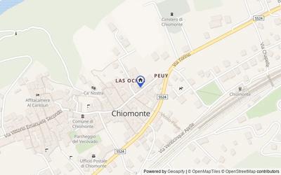 Mappa della zona: Via Vittorio Emanuele, 8, 10050 Chiomonte TO, Italia, 10050, Chiomonte, Torino
