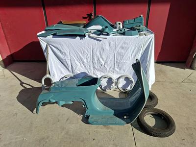 Motociclo marca LAMBRETTA (smontata) telaio 509799 - GM 55200 solo telaio e componentisca escluso motore