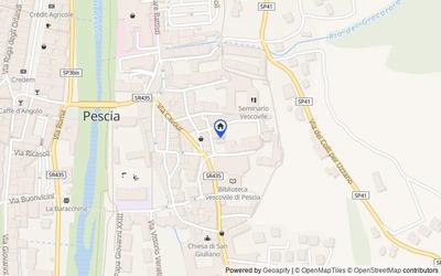Mappa della zona: Via del Seminario, 9/11, 51017 Pescia PT, Italia, Pescia, Pistoia