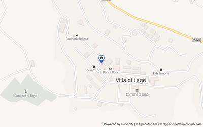 Mappa della zona: località Margi, località Margi, 87035, Lago, Cosenza
