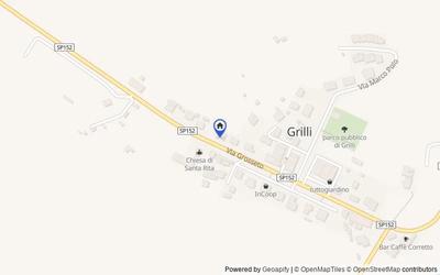 Mappa della zona: Via Grosseto, 36, 58020 Grilli GR, Italia, Gavorrano, Grosseto