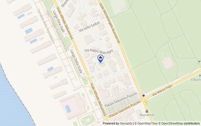Mappa della zona: Via Gioacchino Rossini, 7, 55049 Viareggio LU, Italia, Viareggio, Lucca