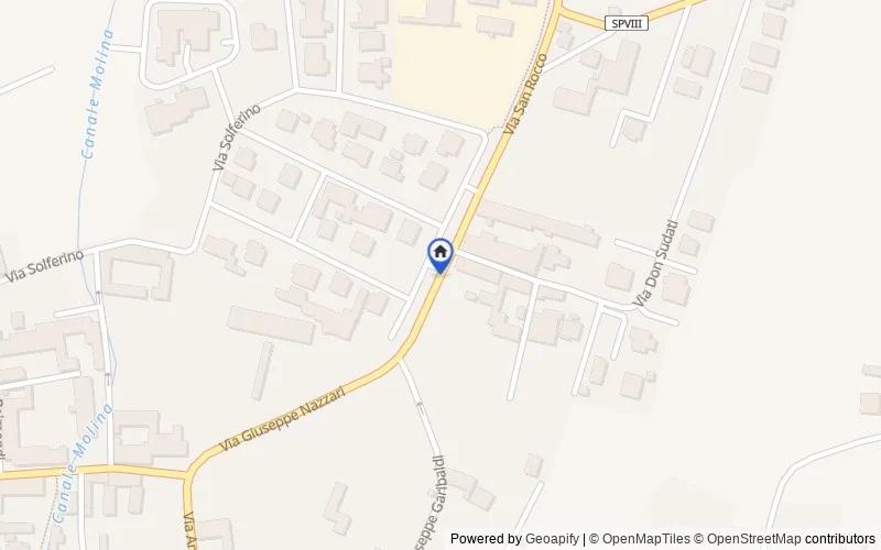 Mappa della zona: Via S. Rocco, 7, 25020 Fiesse BS, Italia, Fiesse, Brescia