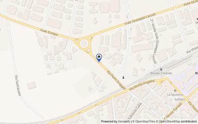 Mappa della zona: Via Paolo Scoppio snc, Bitonto, Bari