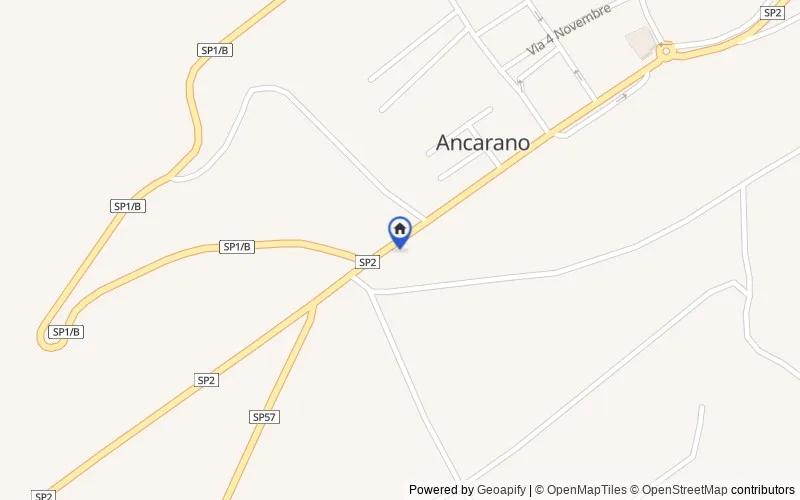 Mappa della zona: Viale Madonna della Misericordia, 53, 64010 Ancarano TE, Italia, 64010, Ancarano, Teramo