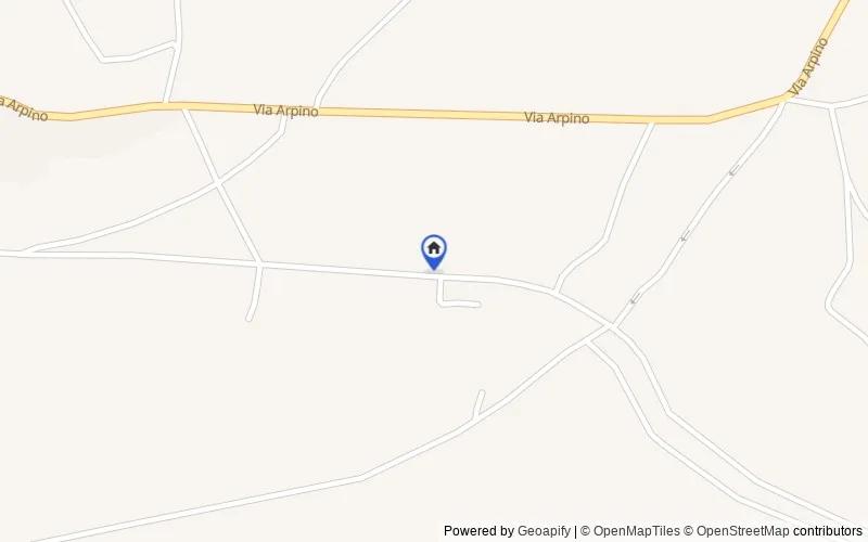 区域地图：Via Lungo Magnene, Isola del Liri FR, Italia, 03036, Isola del Liri, Frosinone