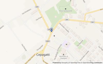 Mappa della zona: Via Bonifica, 65012, Cepagatti, Pescara