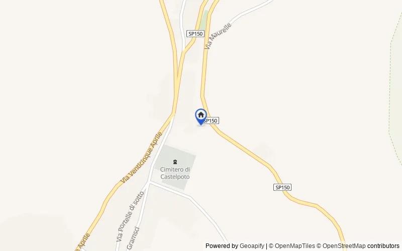 Mappa della zona: Viale Antonio Gramsci, 30, 82030, Castelpoto, Benevento