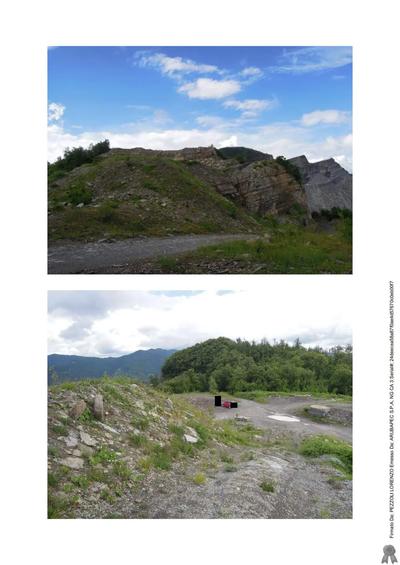 Piena proprietà di aree di terreno di tipo montano con affioramenti rocciosi, posti su versanti ripidi e scoscesi della superficie complessiva di 102.650 metri quadri catastali.