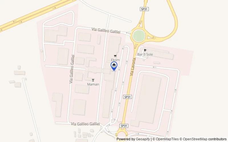 Mappa della zona: Via Provinciale di Lavoria, Crespina Lorenzana, Pisa