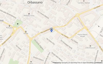 Mappa della zona: Via Castellazzo, 23, 10043 Orbassano TO, Italia, Orbassano, Torino