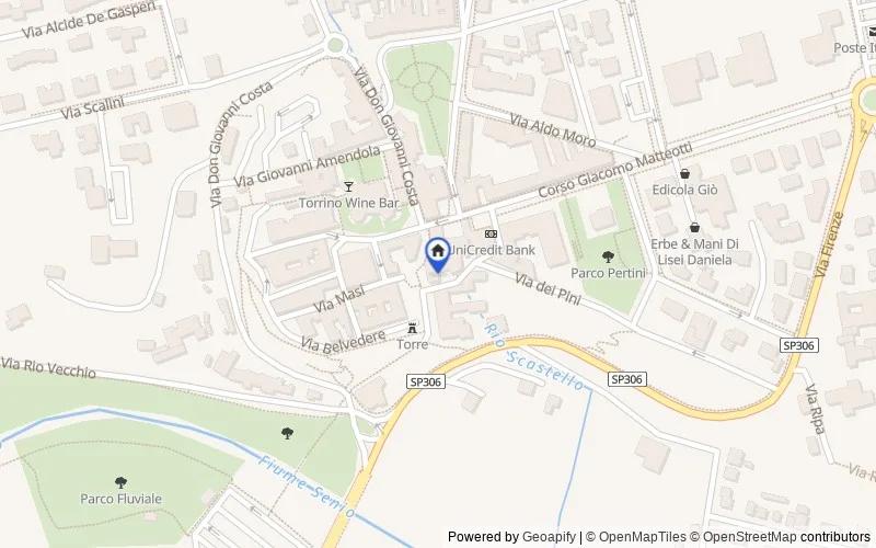 Map of the area: Via Terme, 18/20, 48025 Riolo Terme RA, Italia, Riolo Terme, Ravenna