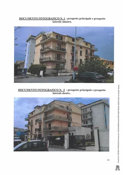 1/1 di Appartamento posto al terzo piano (piano sottotetto) - cat. A/3 vani...