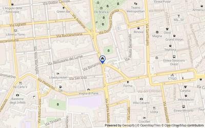 Mappa della zona: contattare il curatore, Catania, Catania