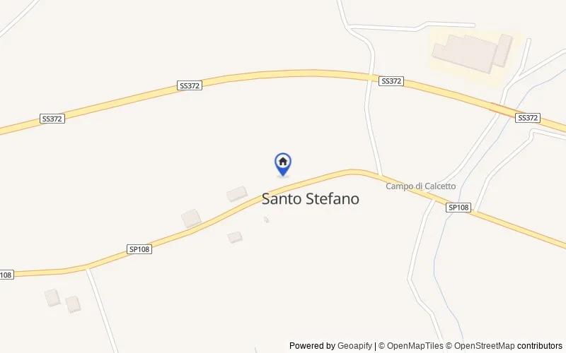 Mappa della zona: C.da Santo Stefano, 82038, Vitulano, Benevento