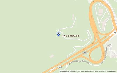 Mappa della zona: Contrada San Corrado, snc, 98122, Messina, Messina
