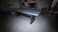 Tavolo "Fratino" con Piano in Pietra