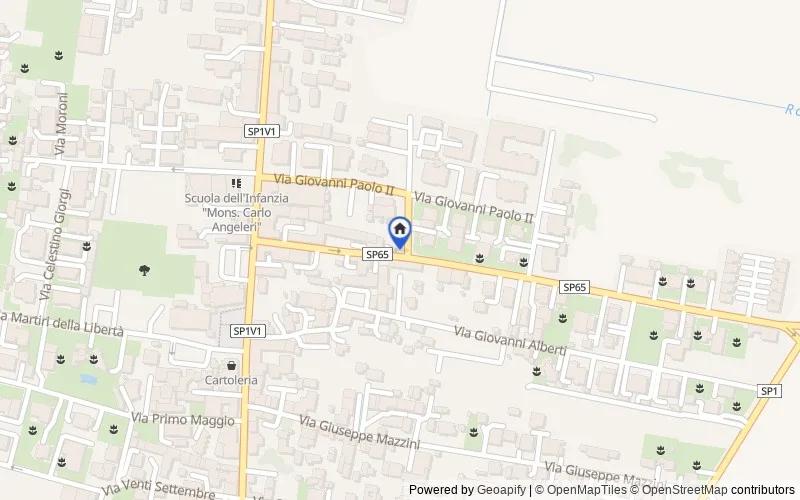 Mappa della zona: Via Giovanni Alberti, 27053 Lungavilla PV, Italia, 27053, Lungavilla, Pavia