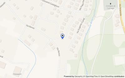 Mappa della zona: Via Aldo Moro, 15, 21040 Carnago VA, Italia, Carnago, Varese