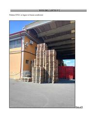 -n.267 PEDANE in legno tipo EPAL (lotto n.2 perizia...