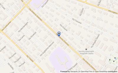 Mappa della zona: Viale Gramsci, 09013 Carbonia SU, Italia, 09013, Carbonia, Sud Sardegna