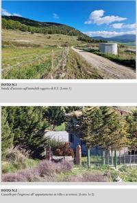 Villa e terreno ubicati a Castronovo di Sicilia (PA),...