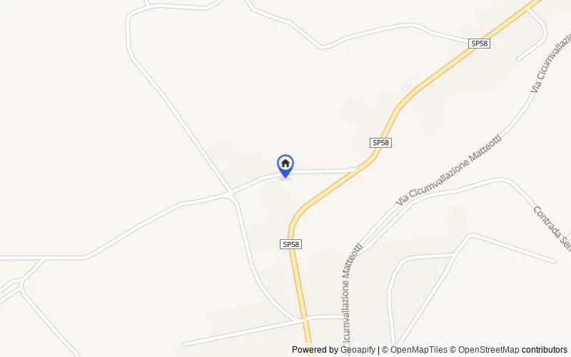 Mapa de la zona: Contrada Pescoligatti, 82020, Pago Veiano, Benevento
