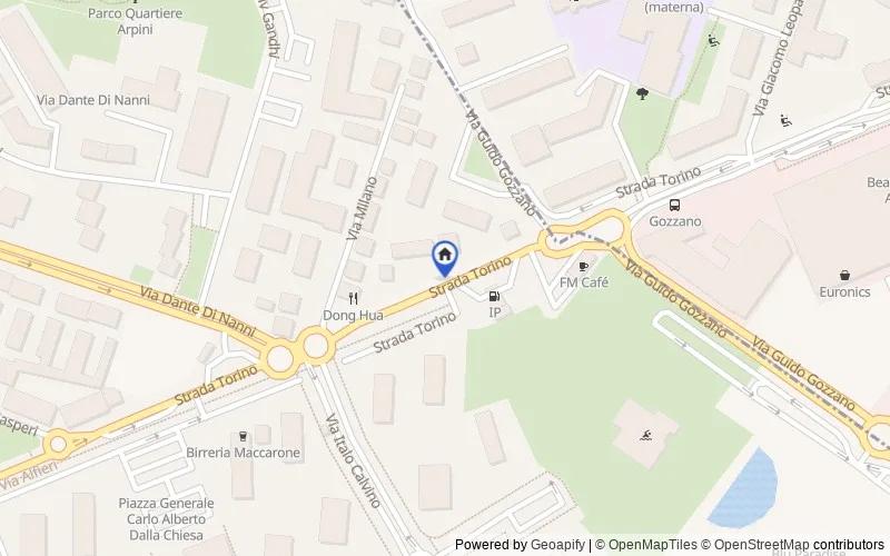 Karte der Umgebung: Str. Torino, 49, 10043 Orbassano TO, Italia, 10043, Orbassano, Torino
