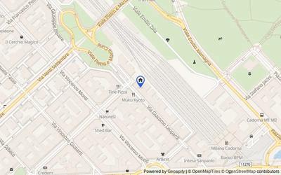 Mappa della zona: Via G. Leopardi, 26, 20123 Milano MI, Italia, 20123, Milano, Milano