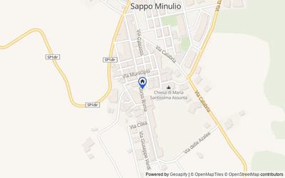 Mappa della zona: via Roma, snc, 89010, Terranova Sappo Minulio, Reggio di Calabria