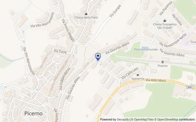 Mappa della zona: Via G. Albini, 71, 85055 Picerno PZ, Italia, 85055, Picerno, Potenza