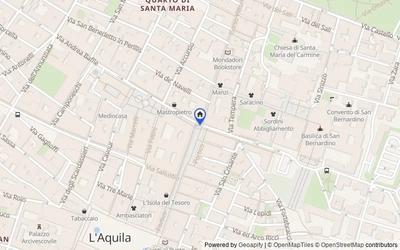 Mappa della zona: Via Sant'Anna, 6, L'Aquila, L'Aquila