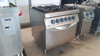 (Lotto 1) Cucina professionale quattro fuochi con forno...