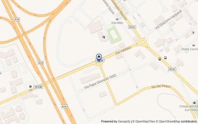 Mappa della zona: Via Valdaso, Pedaso FM, Italia, 63827, Pedaso, Fermo