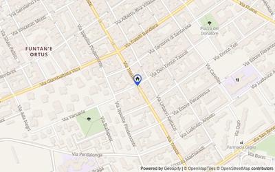 Mappa della zona: Via Trieste, 16 , 09045, Quartu Sant'Elena, Cagliari