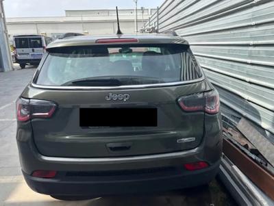 LOTTO UNICO: Autovettura JEEP Compass 1.6 Multijet Il 2WD S; Data di 1* immatricolazione: 8 luglio 2019, Cilindrata: 1598 CC, Potenza: 88 KW — 118 CV, Potenza fiscale 17 HP, Alimentazione: gasolio, Chilometri percorsi: 124.846 km, Trazione: anteriore, Cambio: meccanico, Caratteristiche ambientali: REG. UE 2017/1347 BG EURO 6D, munita di carta di circolazione in originale, munita di n. 1 chiave di accensione, in ottime condizioni, allo stato marciante, revisione con scadenza nel 2028.