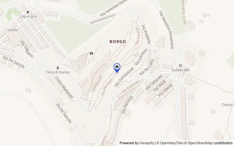 Mappa della zona: Via Michele Nicolais n. 48-50, 83045, Calitri, Avellino