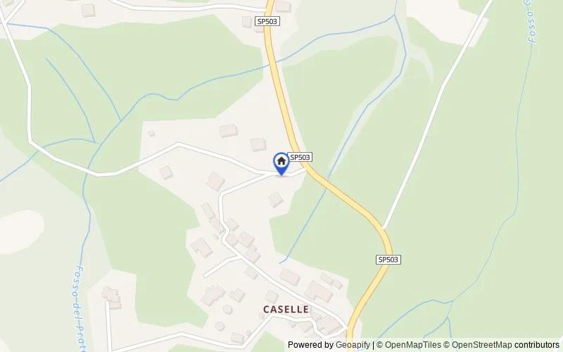 Map of the area: Via Casanuova, 15, 50033 Firenzuola FI, Italia, Firenzuola, Firenze