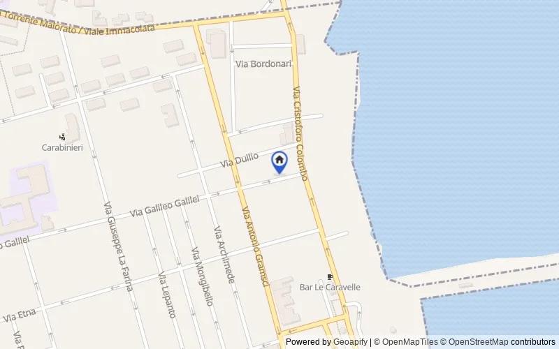 Map of the area: Via Galileo Galilei, 17, 95018 Riposto CT, Italia, 95018, Riposto, Catania