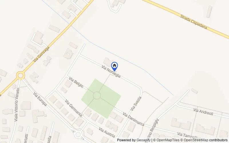 Map of the area: Via Norvegia, 42046 Reggiolo RE, Italia, 42046, Reggiolo, Reggio Emilia