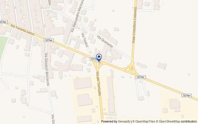 Mappa della zona: SS7ter, Fragagnano TA, Italia, Fragagnano, Taranto
